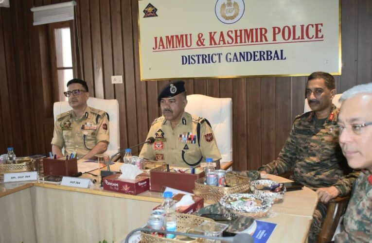 DGP Nalin Prabhat reviews Amarnath Yatra security and counter-terrorism operations in Kashmir