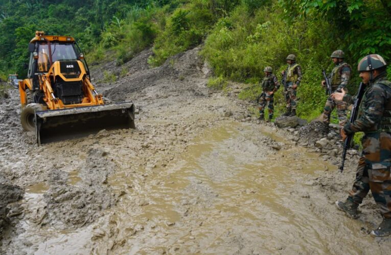 Assam Rifles restores traffic on vital Arunachal Pradesh highway after landslide