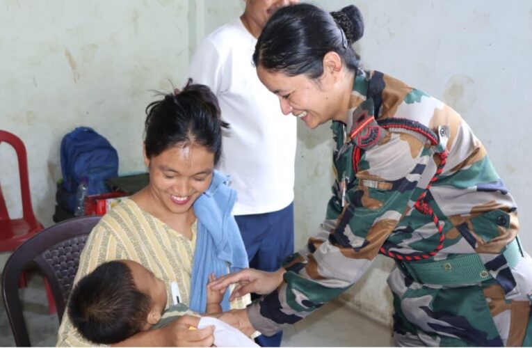 Assam Rifles organizes medical camp for villagers in Dima Hasao district of Assam