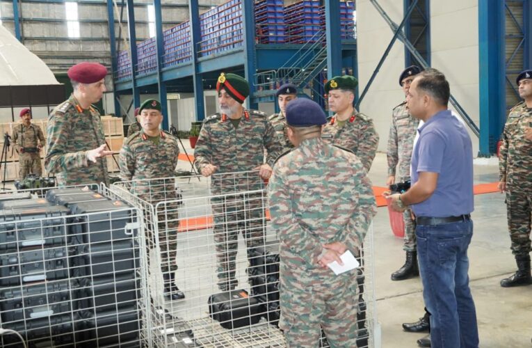 Lt Gen Amardeep Singh Aujla reviews operational readiness at COD Agra