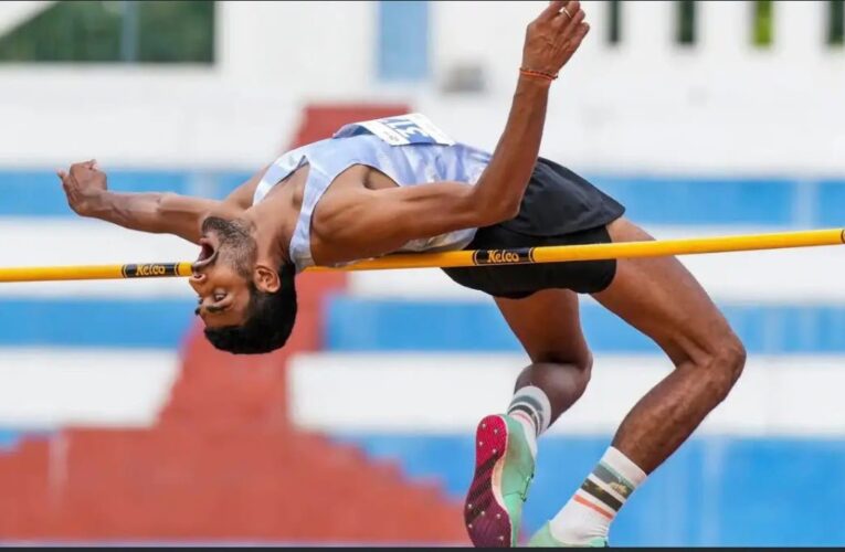 Sarvesh Anil Kushare sets historic national high jump record