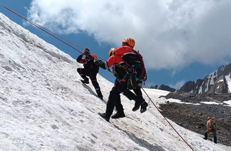 NDRF and Mountain Rescue Team conduct joint mock exercise along Pahalgam route for Shri Amarnath ji Yatra