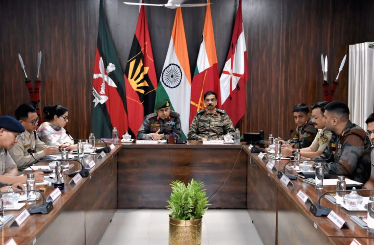 Assam Rifles Coordinates Multi Agency Security Meeting to Ensure Peace in North East Region