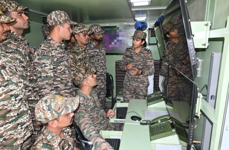 Rising Star Air Defence Brigade conducts joint counter-drone training with CAPF