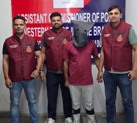 Delhi Police Crime Branch arrests proclaimed offender wanted in Burari robbery cases
