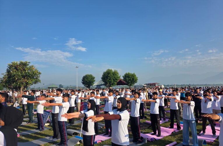 International Yoga Day 2026 Celebrated Across Kashmir with Massive Public Participation