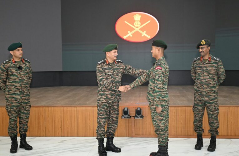 Indian Army Chief General Upendra Dwivedi Reviews Operational Readiness at Gajraj Corps