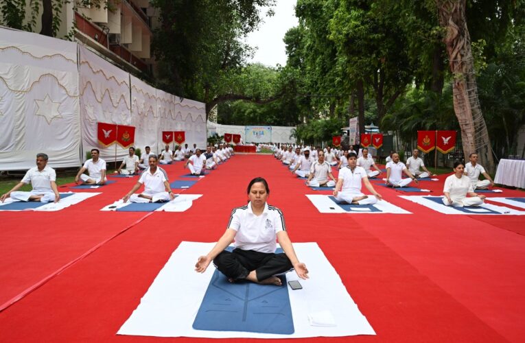 Sashastra Seema Bal Celebrates International Yoga Day Across India