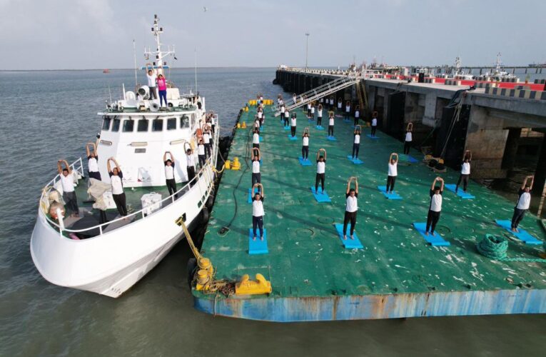 Indian Coast Guard Celebrates International Day of Yoga Across Gujarat Coastline