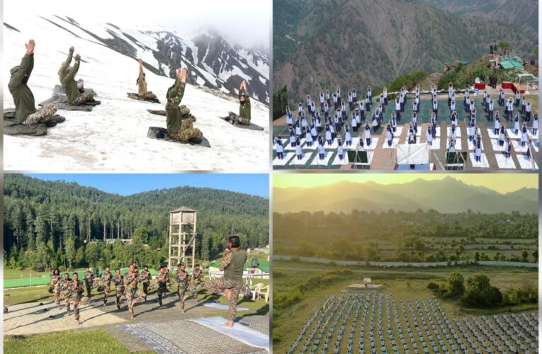 Indian Army White Knight Corps Celebrates International Yoga Day Across Jammu Region Formations