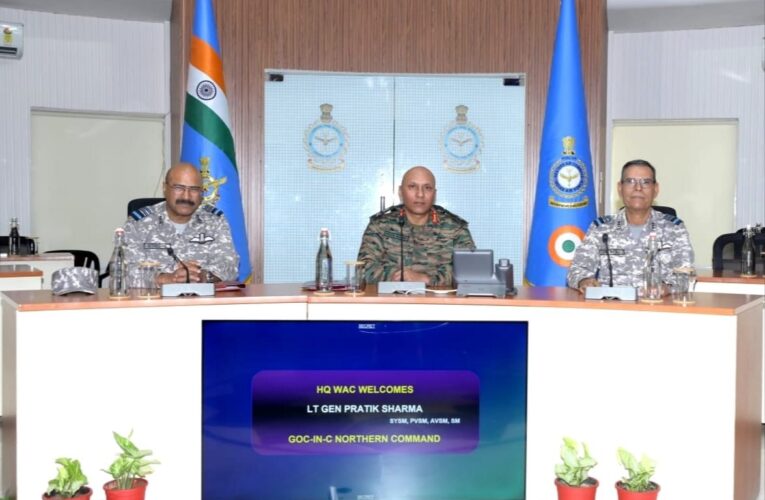 Lt Gen Pratik Sharma visits Western Air Command to review joint operational readiness