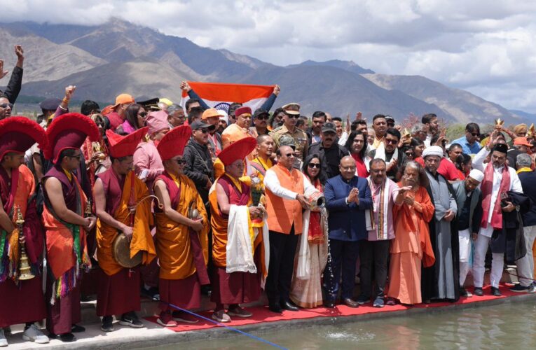 Lieutenant Governor of Ladakh attends Sindhu Darshan Mahakumbh 2026 to promote eco-spiritual tourism