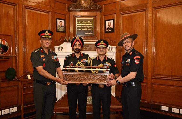 Army Chief General Upendra Dwivedi assumes appointment as Honorary Colonel of Jammu and Kashmir Rifles and Ladakh Scouts