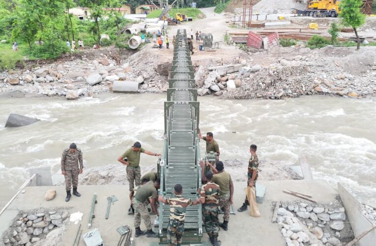 Indian Army restores vital Siliguri and Mirik connectivity in North Bengal