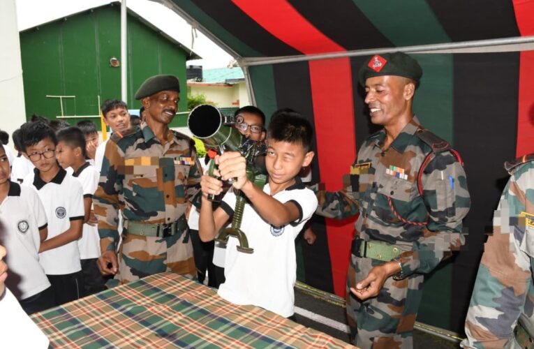 Assam Rifles hosts youth empowerment tour at Pallel Garrison in Manipur