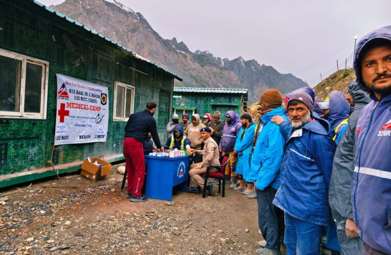 Project Beacon Holds Crucial Health and Acclimatisation Camp for Amarnath Ji Yatra Personnel