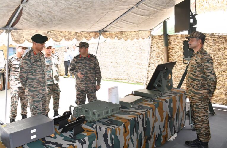 Lt Gen DG Misra Reviews Operational Readiness at Kausani Military Station