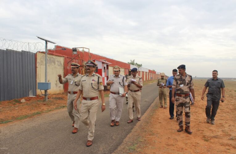 S.R. Saravanan Inspects Coimbatore Airport Security and Inaugurates Welfare Facilities