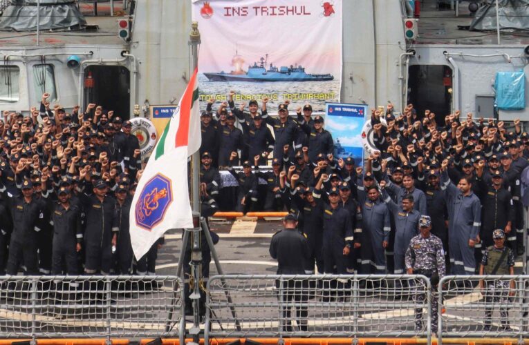 INS Trishul Marks 23 Years of Service with Maritime Security Resolve and Community Outreach