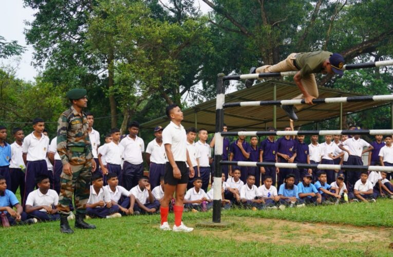 Assam Rifles Empowers Tripura NCC Cadets with Drone Training and Military Obstacle Course