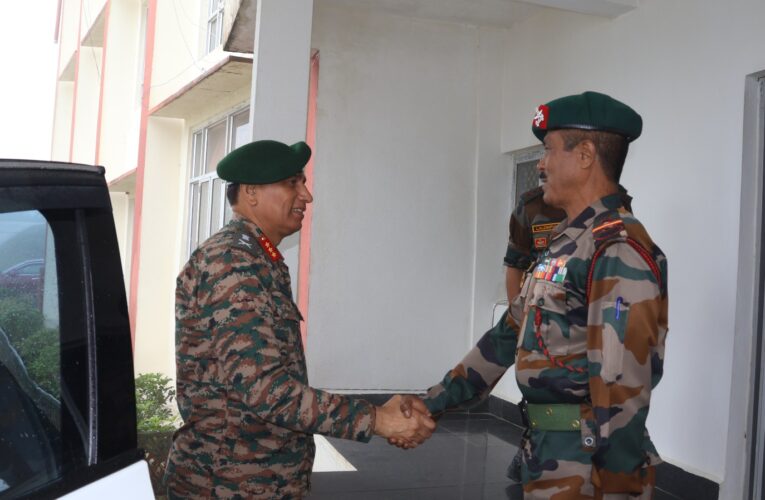 Spear Corps Commander Reviews Security Operations and Indo Myanmar Border Preparedness in Mizoram