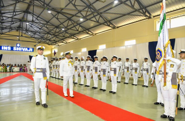 INS Shivaji marks passing out of 101st Marine Engineering Specialisation Course
