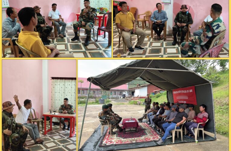 Assam Rifles Holds Security Meetings in Manipur and Mizoram to Boost Border Security and Civil Military Ties