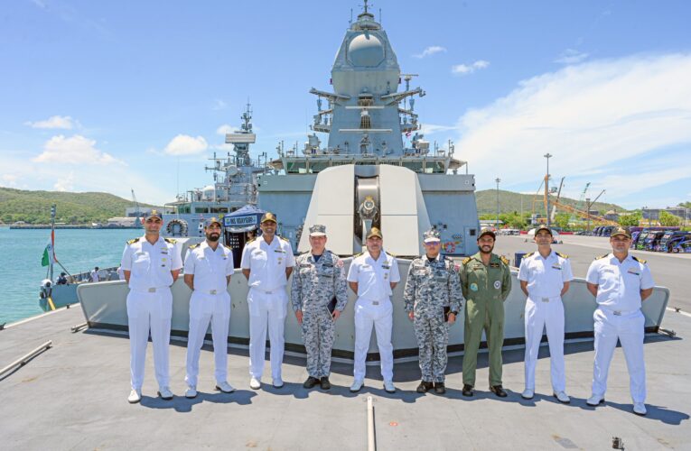 Indian Navy Eastern Fleet Ships Arrive in Thailand to Strengthen Maritime Cooperation