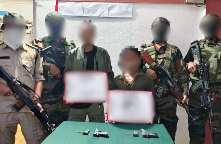 Two NSCN-K insurgents surrender to Assam Rifles and Arunachal Pradesh Police