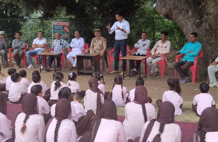 Doda police launch school awareness campaign against drug abuse