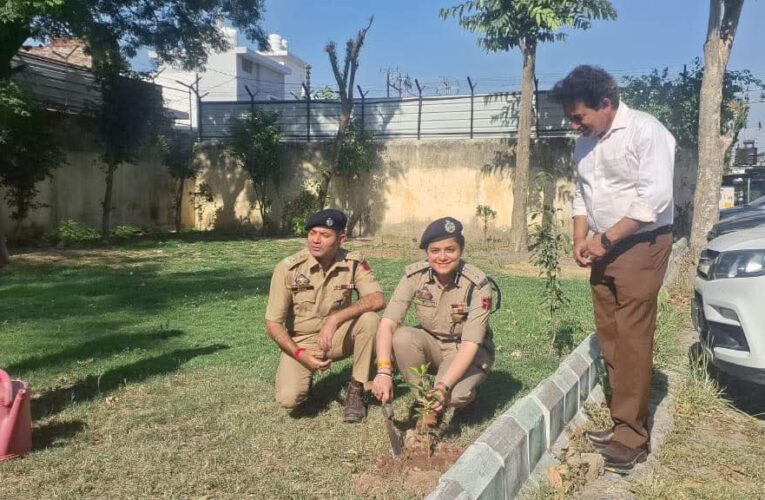 Kathua police launch mega plantation drive across district on World Environment Day
