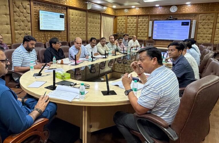Javed Rana reviews Jammu summer water supply and flood preparedness