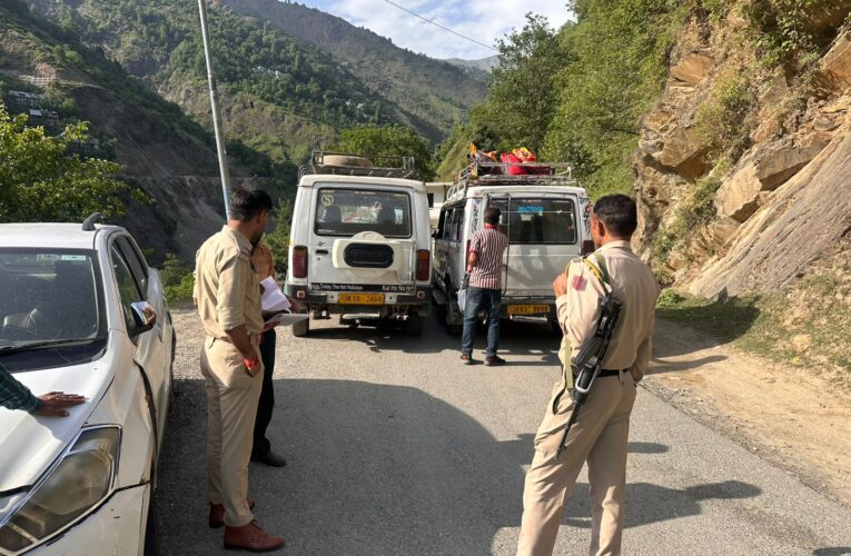MVD Ramban launches major traffic enforcement drive on Karol Pernote route