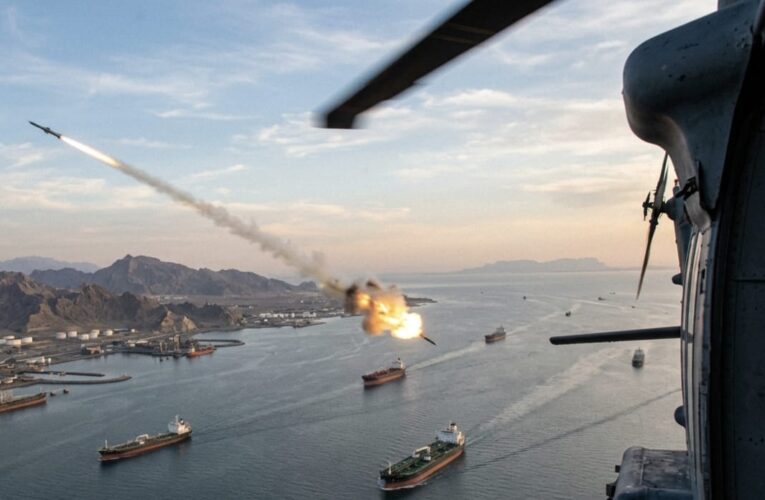 US military launches airstrikes on Iran following downing of army helicopter near Strait of Hormuz