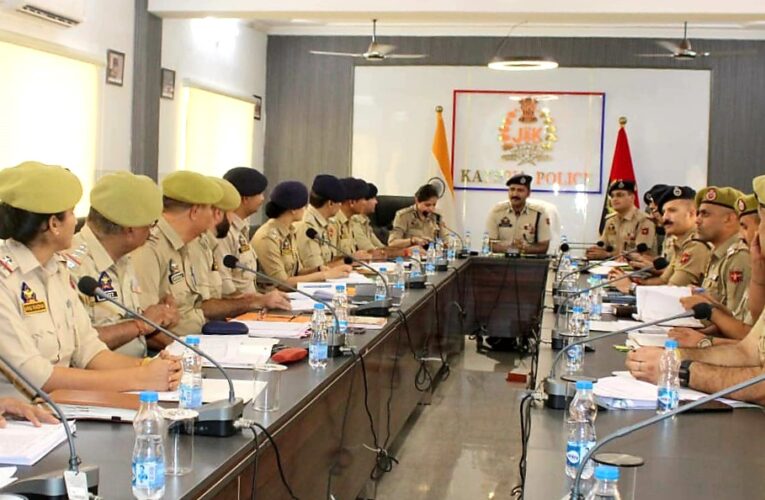 Kathua police intensify security measures and review crime control strategies ahead of annual Shri Amarnath pilgrimage