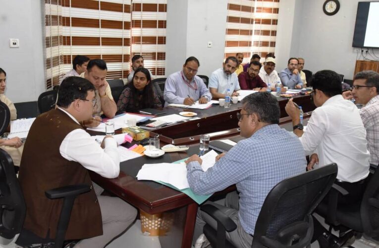 Deputy Commissioner Minga Sherpa reviews revenue schemes and land acquisition in Udhampur