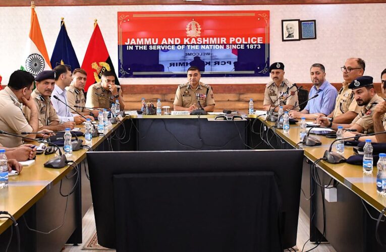 IGP Kashmir reviews security and logistics for Amarnath Yatra 2026