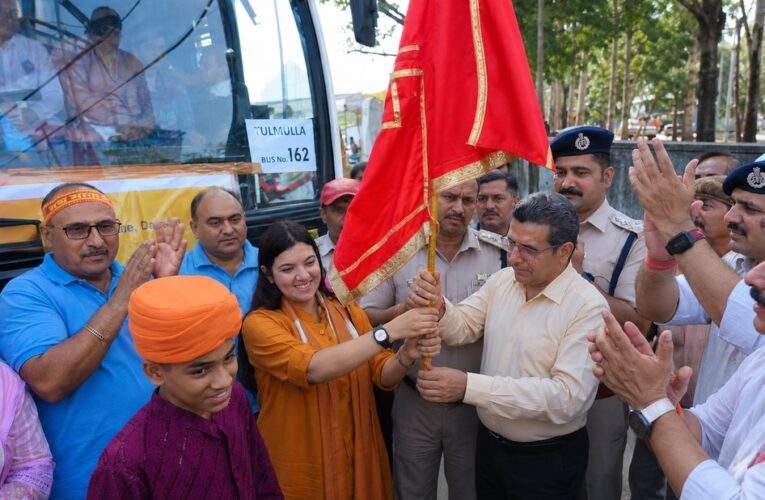 Mata Kheer Bhawani Yatra 2026 flagged off from Jammu with record pilgrim participation