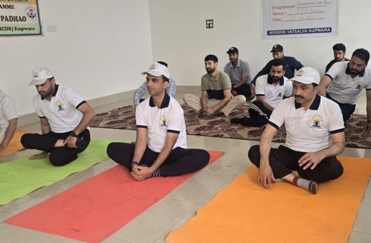 Kupwara Juvenile Justice Board Organizes Special Session for International Yoga Day