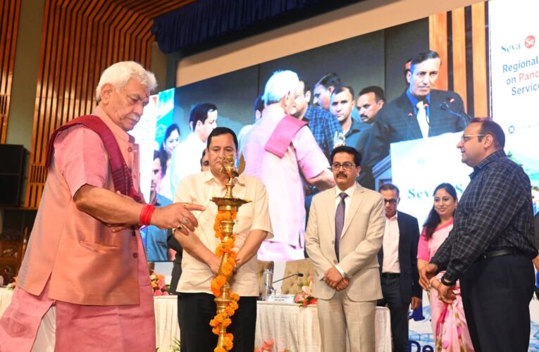 LG Manoj Sinha highlights grassroots digital transformation and panchayat innovations at regional workshop