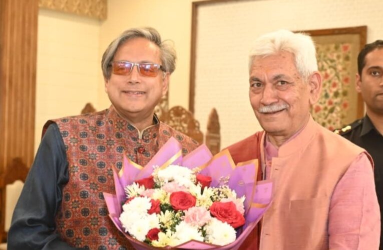 Parliamentary Standing Committee on External Affairs meets Lieutenant Governor in Srinagar