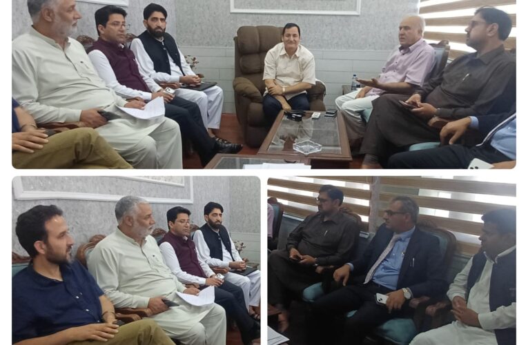 Javid Ahmad Dar meets with legislators to drive grassroots development across Jammu and Kashmir