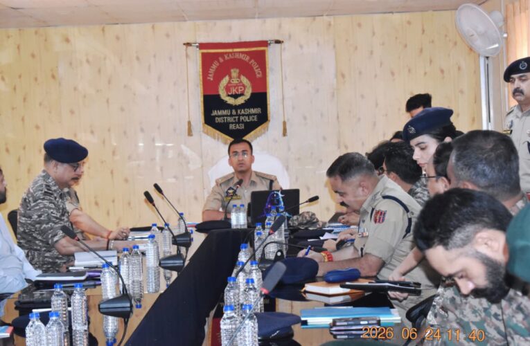 Security agencies review preparedness for Shri Amarnath and Kousar Nag Yatras
