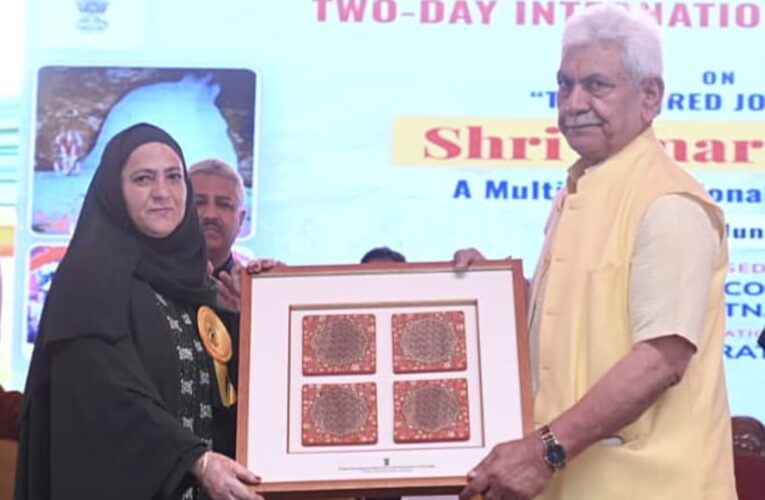 Lieutenant Governor Manoj Sinha highlights spiritual unity and environmental preservation at Amarnath Yatra international conference
