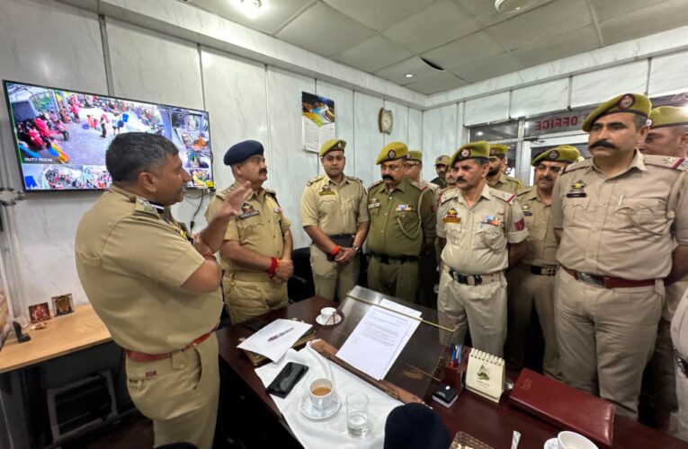DIG Udhampur Reasi Range reviews Mata Vaishno Devi Shrine security