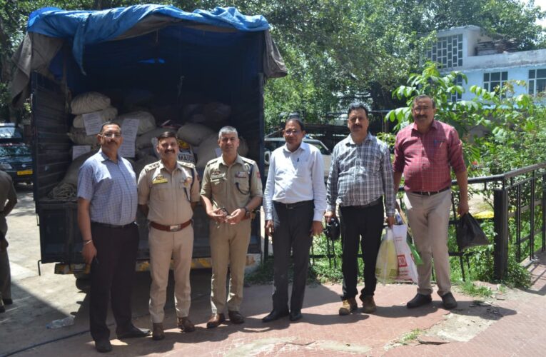 Udhampur Police Destroys Over Three Tonnes of Seized Narcotics Under Nasha Mukt Bharat Abhiyaan