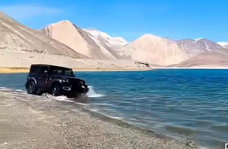 Ladakh penalises tourists for illegal off roading in Pangong Lake and wildlife areas