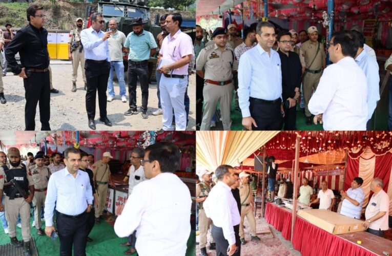 Ramban district administration finalizes security and logistics for Shri Amarnath ji Yatra