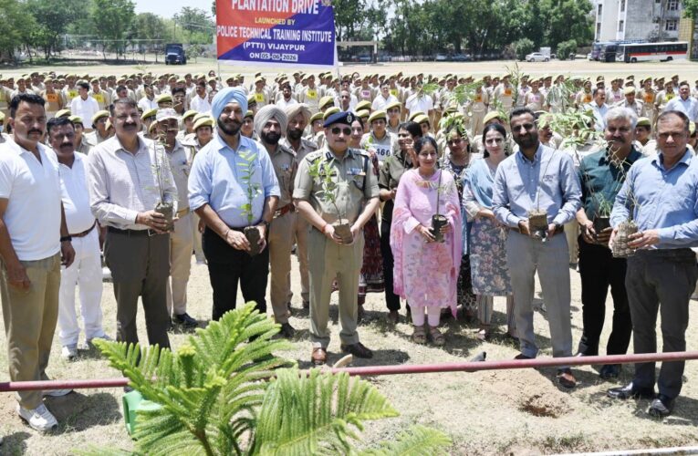 PTTI Vijaypur launches major tree plantation drive on World Environment Day