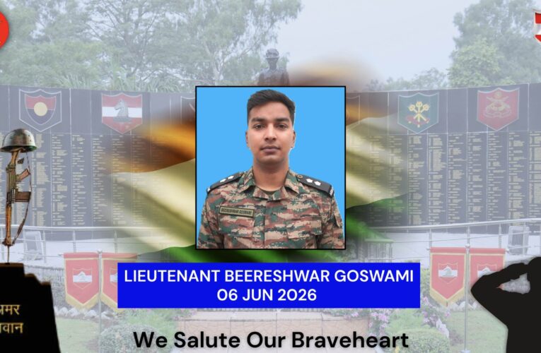 Army officer Beereshwar Goswami makes supreme sacrifice during operational duties